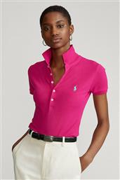 Ralph Lauren Γυναικεία Polo Μπλούζα Κοντομάνικη Aruba Pink από το Modivo