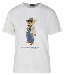 Γυναικείο T-shirt White Ralph Lauren από το Modivo