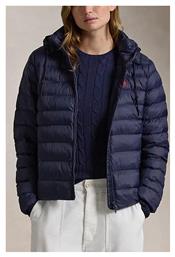 Κοντό Γυναικείο Puffer Μπουφάν για Χειμώνα Navy Ralph Lauren από το Modivo