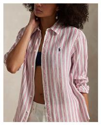 Shirt Γυναικείο Πουκάμισο White/Red Ralph Lauren