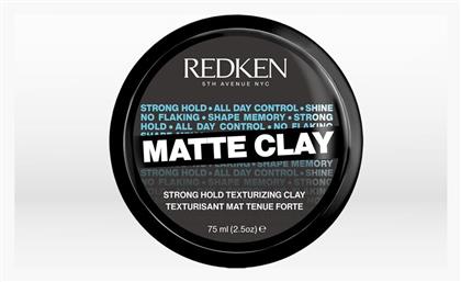 Matte Clay Strong Hold Πηλός 75ml Redken