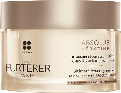 Μάσκα Μαλλιών Absolute Keratine Ultimate Repairing για Επανόρθωση 200ml Rene Furterer