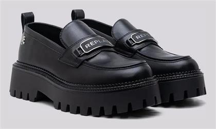 Γυναικεία Loafers σε Μαύρο Χρώμα Replay