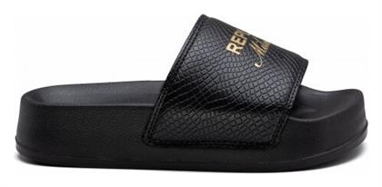 Γυναικεία Σανδάλια Flatforms σε Μαύρο Χρώμα Replay