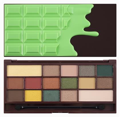 I Heart Chocolate Παλέτα με Σκιές Ματιών σε Στερεή Μορφή Mint 22gr Revolution Beauty