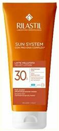 Sun System Velvet Lotion Αντηλιακή Λοσιόν για το Σώμα SPF30 200ml Rilastil