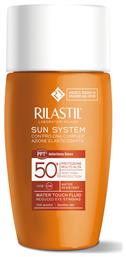 Sun System Water Touch Fluid SPF50 Αντηλιακή Λοσιόν 50ml Rilastil