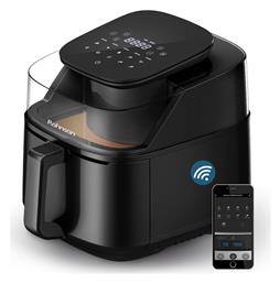 Air Fryer 5.5lt Μαύρο R-2838 Rohnson