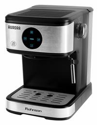 R-988 Μηχανή Espresso 850W Πίεσης 20bar Μαύρη Rohnson από το Plus4u