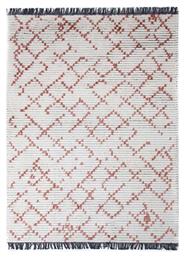 594 Iris Χαλί Ορθογώνιο με Κρόσια Cream / Brick Royal Carpet από το Aithrio