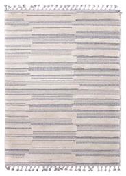 713A Χαλί Ορθογώνιο με Κρόσια White / Light Grey Royal Carpet