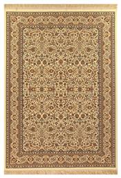 8302 Χαλί Ορθογώνιο με Κρόσια Beige Royal Carpet από το Polihome