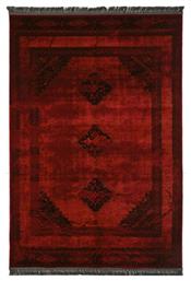 9870H Afgan Χαλί Ορθογώνιο με Κρόσια Red Royal Carpet από το Aithrio