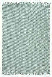 Duppis Χαλί Ορθογώνιο με Κρόσια OD2 White Blue Royal Carpet