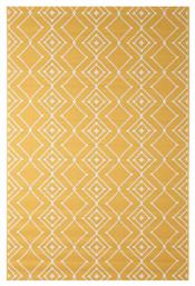 Flox 47 Καλοκαιρινό Χαλί Ψάθινο Yellow 200x285εκ. Royal Carpet