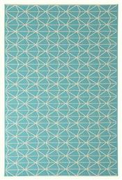 Flox 723 Χαλί Ορθογώνιο Καλοκαιρινό Ψάθινο Light Blue Royal Carpet