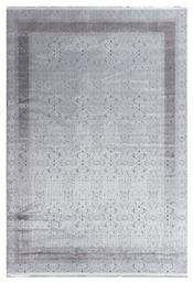 Lotus Summer Χαλί Ορθογώνιο με Κρόσια 2930 Black Grey Royal Carpet