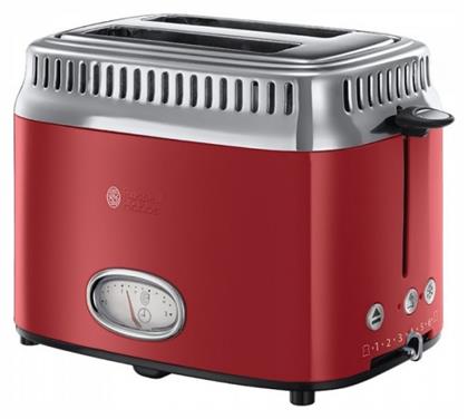 Retro Φρυγανιέρα 2 Θέσεων 1200W Κόκκινη Russell Hobbs