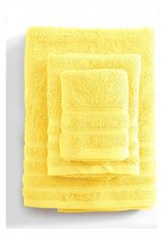 Πετσέτα Προσώπου Lagoon 50x90εκ. 15 Κίτρινο Βάρους 470gr/m² Rythmos από το Katoikein