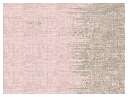 3042 Σουπλά Υφασμάτινο Pink Beige 45x33cm Saint Clair