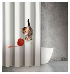 Animals Des 210 Κουρτίνα Μπάνιου Υφασμάτινη 180x200 cm Πολύχρωμη Saint Clair