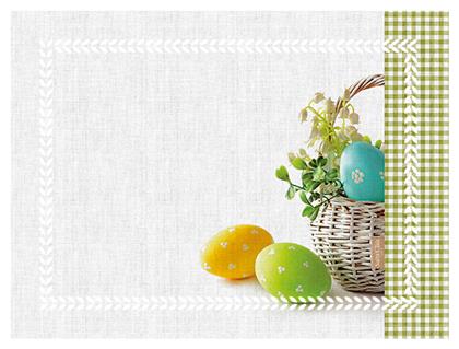 Easter 08 Πασχαλινό Σουπλά 45x33εκ Saint Clair