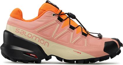 Salomon Speedcross 5 Γυναικεία Αθλητικά Παπούτσια Trail Running Blooming Dahlia / Black / Vibrant Orange από το MybrandShoes