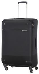 Base Boost Spinner 78/29 Μεγάλη Βαλίτσα Υφασμάτινη Μαύρη Samsonite