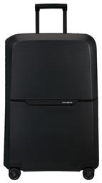 Magnum Eco Spinner Μεγάλη Βαλίτσα με ύψος 75cm σε Μαύρο χρώμα Samsonite