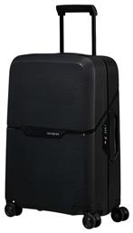 Magnum Eco Spinner Βαλίτσα Καμπίνας με ύψος 55cm σε Μαύρο χρώμα Samsonite