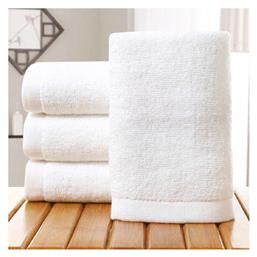 Πετσέτα Προσώπου Nisyros 50x90εκ. Λευκό Βάρους 580gr/m² SB Home από το Katoikein