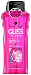 Gliss Hair Repair Supreme Length Σαμπουάν για Αναδόμηση/Θρέψη για Όλους τους Τύπους Μαλλιών 400ml Schwarzkopf