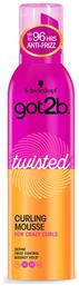 Schwarzkopf Got2b Twisted Double Curling Mousse 250ml