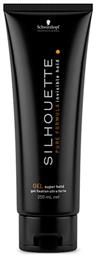 Professional Silhouette Super Hold Gel Μαλλιών Schwarzkopf