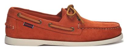 Portland Flesh Out Γυναικεία Boat Shoes σε Καφέ Χρώμα Sebago