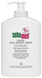 Liquid Face & Body Wash Pump 300ml Sebamed