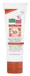 Multi Protect Sun Cream Αντηλιακή Κρέμα Προσώπου και Σώματος SPF50 75ml Sebamed