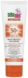 Multi Protect Sun Cream Αντηλιακή Κρέμα Προσώπου SPF50 75ml Sebamed