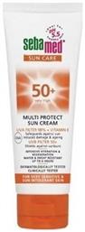 Multi Protect Sun Cream SPF50 Αντηλιακή Κρέμα 75ml Sebamed