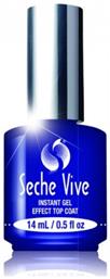 Vive Gel Effect Top Coat για Απλά Βερνίκια 14ml Seche