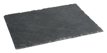 Slate Πλατώ Σερβιρίσματος Τυριών από Πέτρα 32x24εκ. Secret de Gourmet