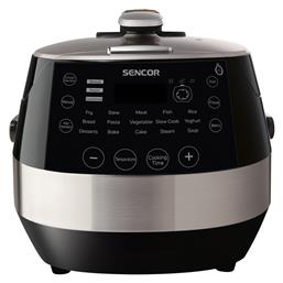 Sencor Πολυμάγειρας 1100W με Χωρητικότητα 4.8lt Μαύρος από το Media Markt