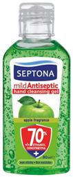 Αντισηπτικό Gel Χεριών 80ml Μήλο Septona