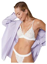 Σετ Bralette - Brazil δαντέλα Soft Ariella Ecru από το Closet22