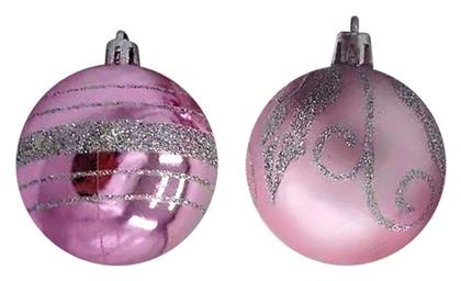 Σετ Κρεμαστές Μπάλες 6cm 6τμχ - XMASfest