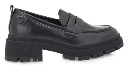 Γυναικεία Loafers σε Μαύρο Χρώμα Seven