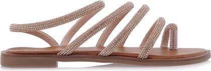 Seven Γυναικεία Σανδάλια Rosegold από το Notos