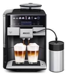 TE658209RW Αυτόματη Μηχανή Espresso 1500W Πίεσης 19bar με Μύλο Άλεσης Μαύρη Siemens από το e-shop