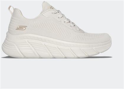 Skechers Bobs Γυναικεία Αθλητικά Παπούτσια Running Λευκό