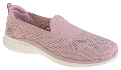 Go Walk Γυναικεία Slip-On Ροζ Skechers από το MybrandShoes